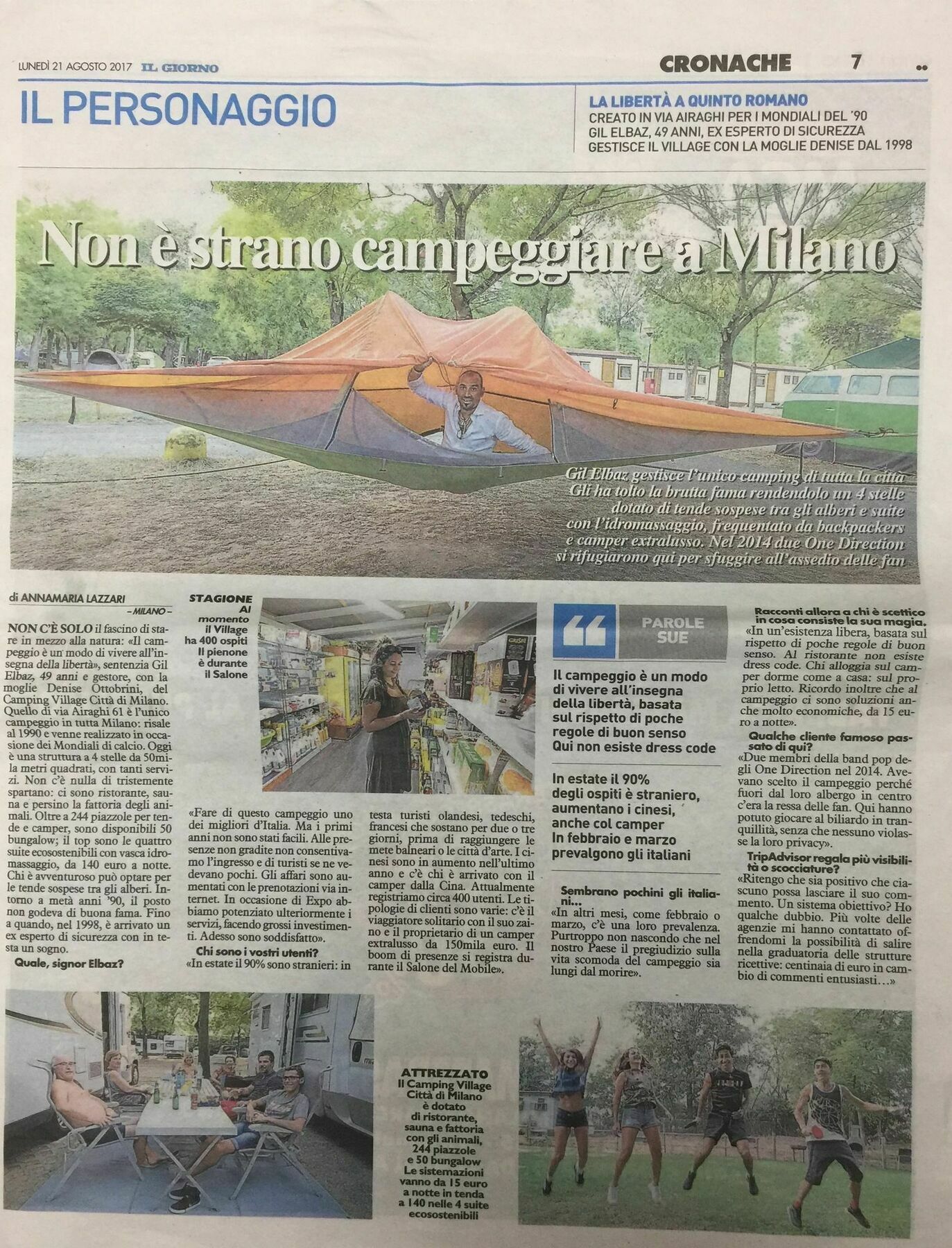Camping Village Citta Di Milano Eksteriør bilde